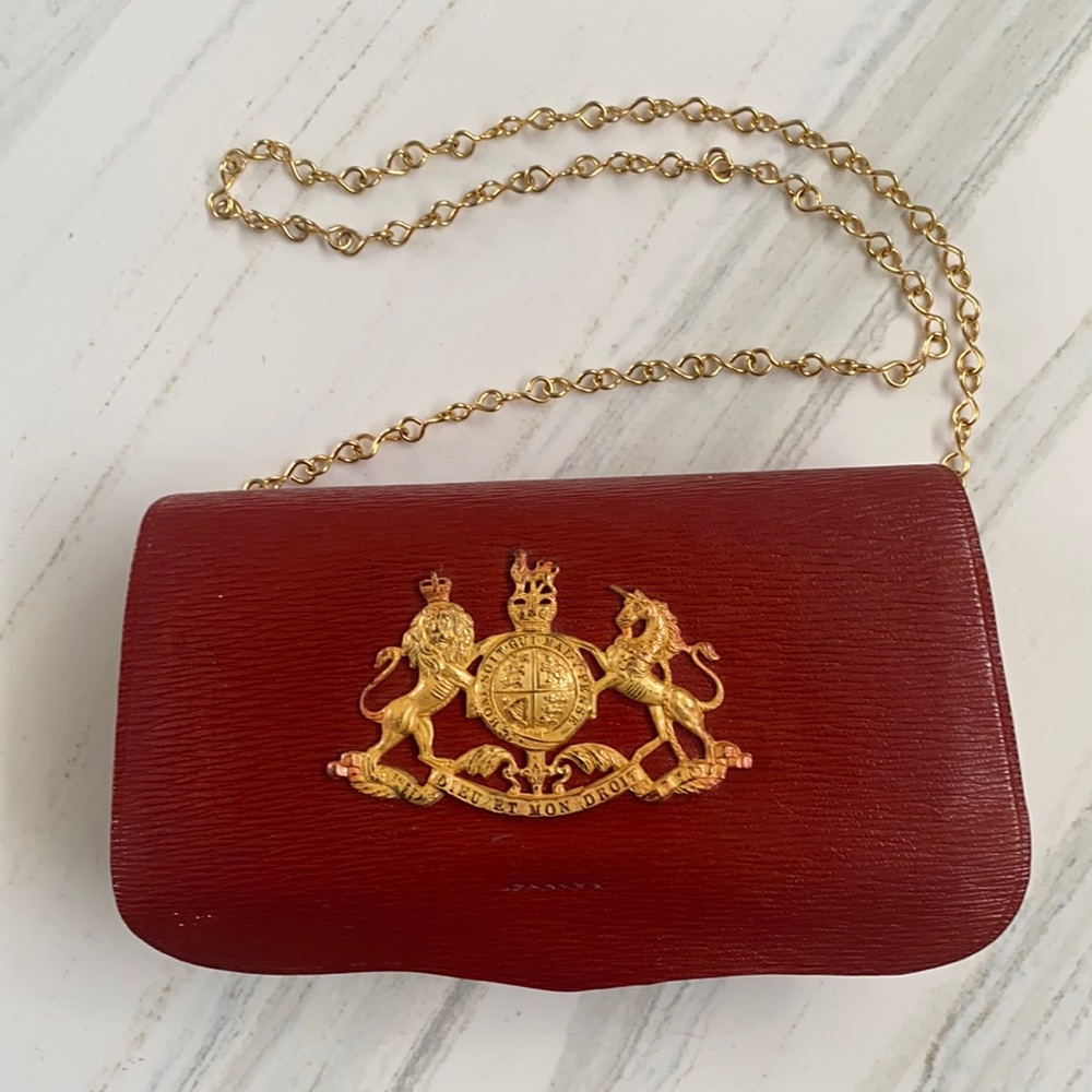 Dieu Et Mon droit purse.